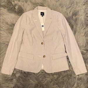 Seersucker blazer from Gap